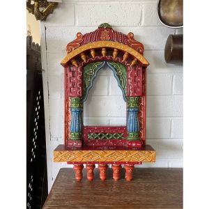 Small Jharokha Red