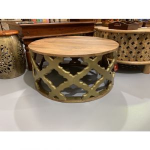 Designer Gold Coffee Table