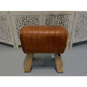 Leather Stool